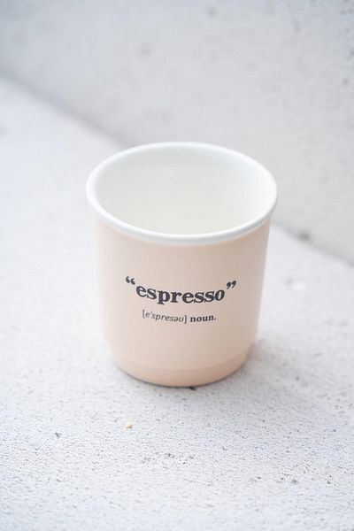 ACAR 7460 Blush Espresso Mug 90 Cc Cream