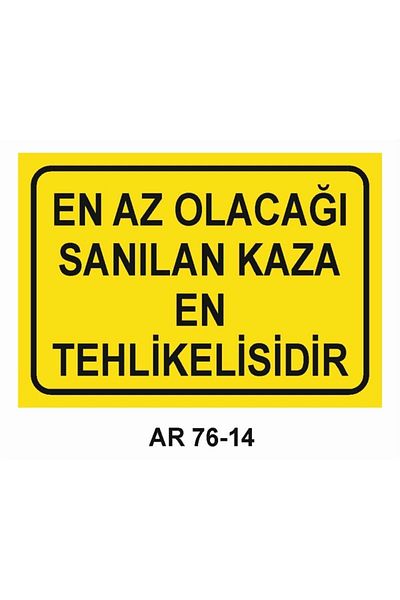 Outdoor One Work Safety Warning Sign 2 Pcs 21X29Cm