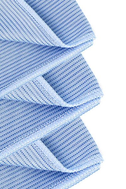 SİLVER HOME Mikrofiber 40x40cm 3lü Zor Kir Ve Yağ Temizlik Bezi - Mavi