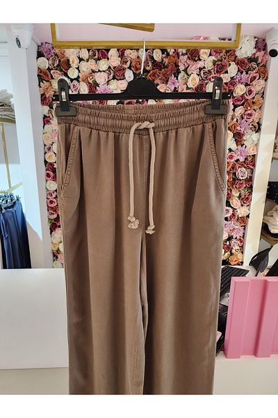 SEÇİL Seçil Women's Brown Casual Trousers