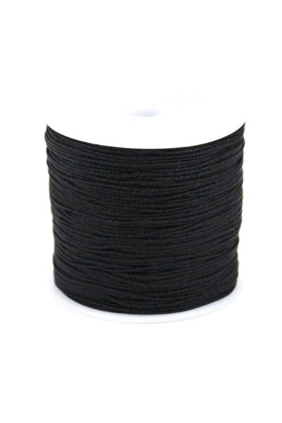 Mia Aksusar Jewelry Rosary Bead Tying Rope 100 Meters Latest Quality Black Pa...