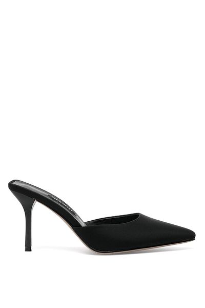 Nine West Axivara Black Women's Heeled Slippers