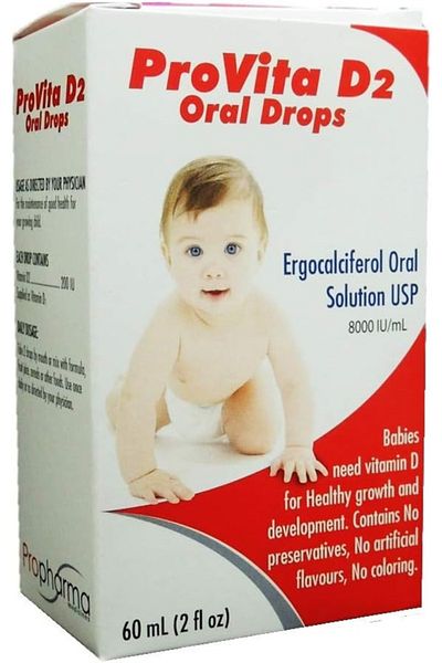 provita D2 Oral Drops (60 mL)