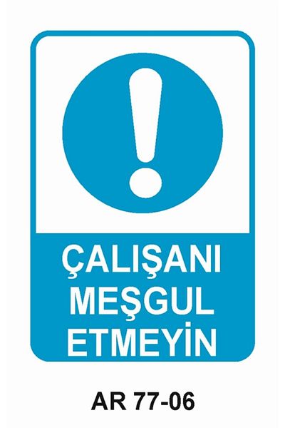Outdoor One Work Safety Warning Sign 2 Pcs 21X29Cm