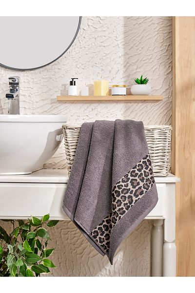 PHILIPPUS Leopard 100% Cotton 50*90 Hand & Face Towel