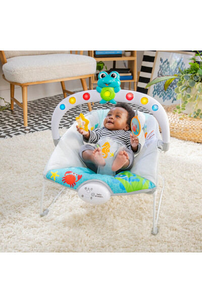 Baby Einstein - Neptune Musical Bouncer with Lights & Sounds, 0 to 6 months
