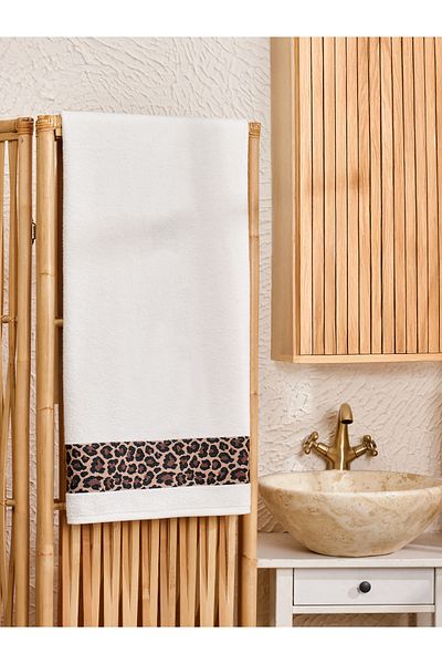 PHILIPPUS Πετσέτα μπάνιου Leopard 100% Cotton 70*140