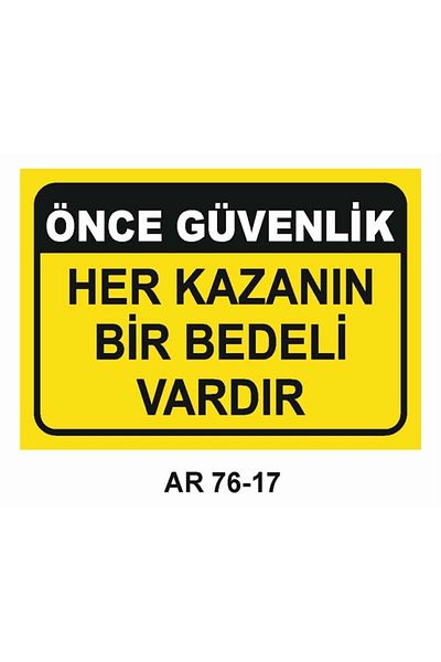 Outdoor One Work Safety Warning Sign 2 Pcs 21X29Cm