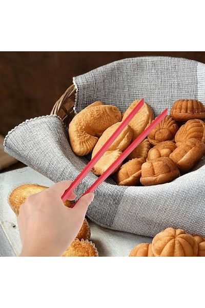 STOREMAX Ntwork Home Silicone Tongs,Silicone Tweezers,Tongs,Silicone Coated Kitchen Tongs,Barbecue,Fry