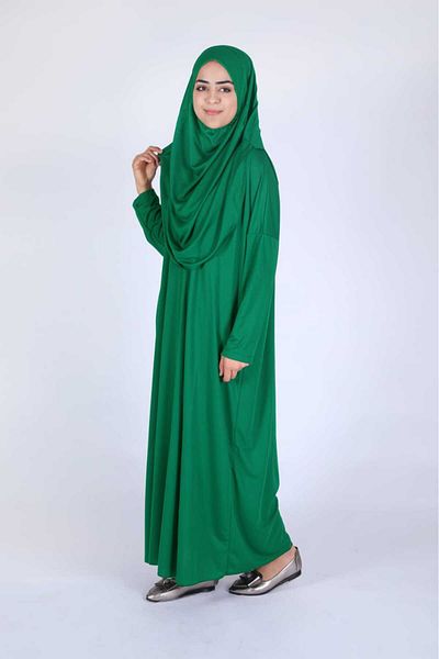 Tosyalı Burak Bebe Practical Prayer Dress with Bag - Suitable for Sizes 36-44
