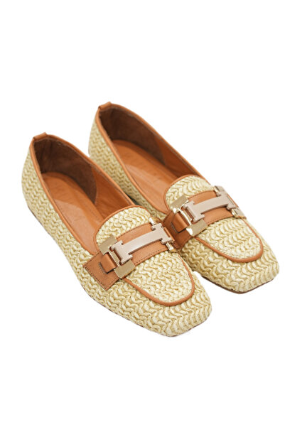 Kuum Жіночі туфлі-балетки з деталями