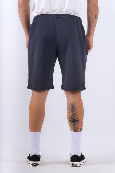 Behind Look Σορτς με κορδόνια με φερμουάρ στη μέση Navy Blue