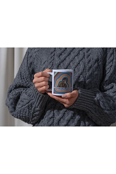 SİRİUS3D Cem Yılmaz Replikli Kupa Bardak – Beni Methetme Kardeşim, Bana Para Ver