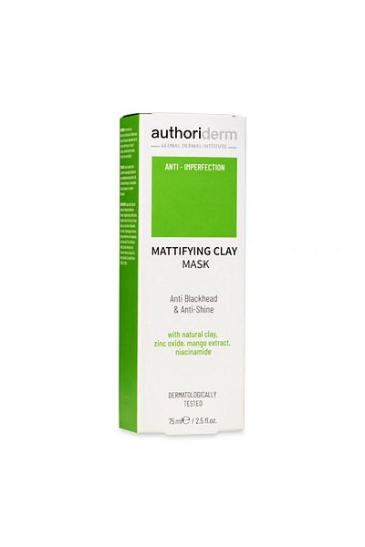 Authoriderm Clay Mask for Oily & Combination Skin 75 ml