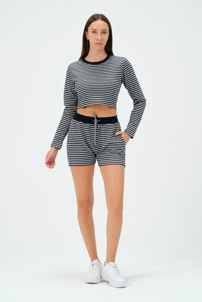 MSW Striped Interlock Cotton Crop