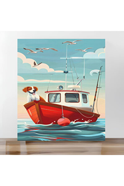 MorAnka Tuval&Boya Sayılarla Boyama Tuval Seti Fırça Boya Dahil (Çıtalı) 40X5...