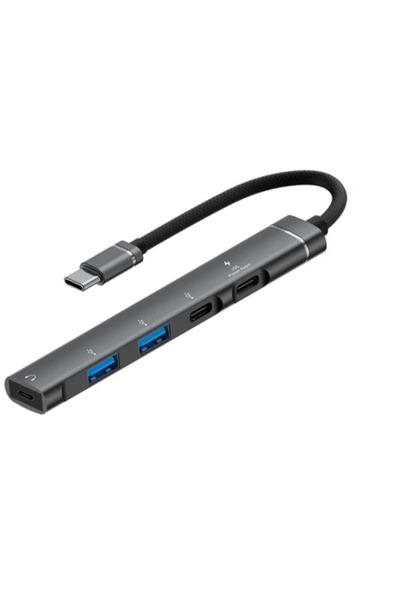 İMEXTECH BİLİŞİM BURADA ZR866 TYPE-C 5 İN 1 HUB H01