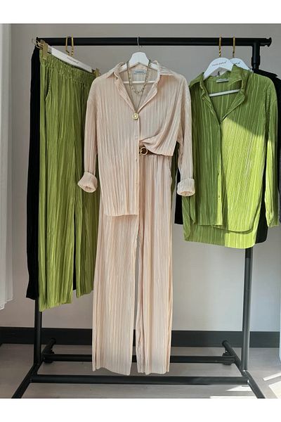 modabetce Pleated Women's Set