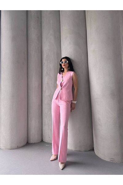 NILOO New Season Women's Two Button Vest Suit