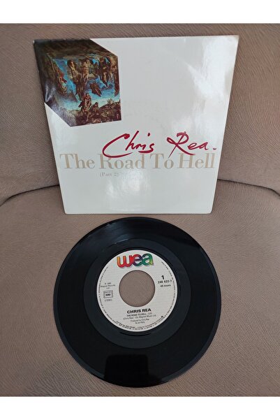 Chris Rea - The Road to Hell - 1989 Fransa Basım -2.el