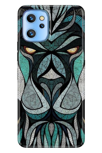 casetube حافظة Reeder S19 Max Pro ذات تصميم منقوش من السيليكون مطبوع Lion Man...