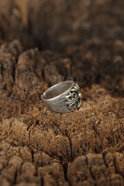 Clariss Motif Adjustable Men's Ring