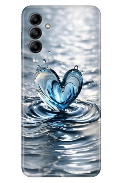 casetube جراب متوافق مع هاتف Samsung Galaxy M14 بتصميم قطرة حب من السيليكون ا...