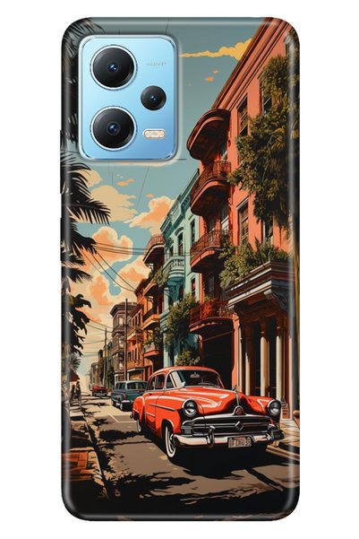 casetube حافظة هاتف Xiaomi Redmi Note 12 4G ملونة ومميزة بنمط من السيليكون TP...