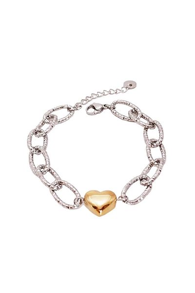 SIC MODA Bratara Bicolora Inox Sic Moda 6063