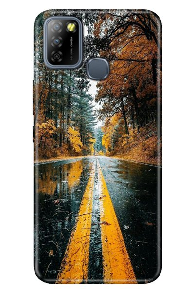 casetube Infinix Smart 5 Compatible Case Colorful Smart 5 Silicone Horror Path