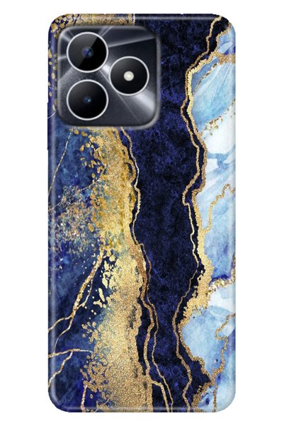 EGSTECH Realme Note 50 4g Case Colorful Fixx Cover Silicone Hillmarble