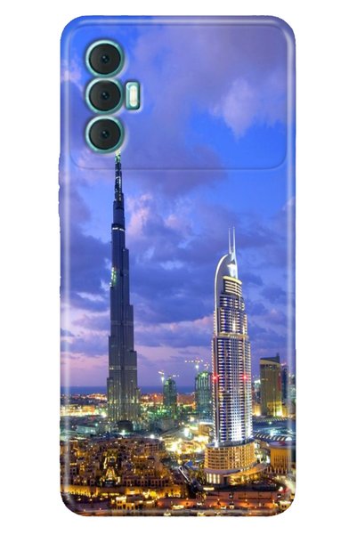 casetube غطاء سيليكون ملون لهاتف تكنو سبارك 8 برو - دبي