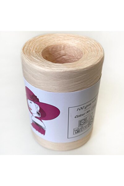 yumakça Nas Yumuşak Doğal Rafya-Raffia İplik | Çanta ve Supla İpliği D28