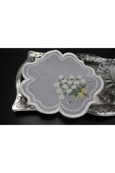 Nakışkonsept Коктейльні серветки з малюнком ромашки, 6 шт.