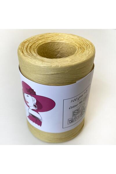 yumakça Nas Yumuşak Doğal Rafya-Raffia İplik | Çanta ve Supla İpliği D67