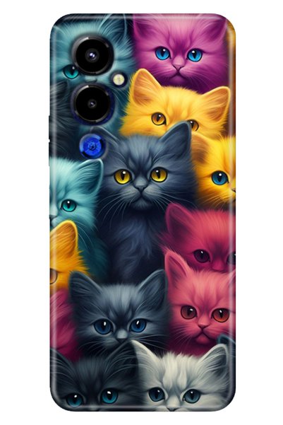 casetube حافظة Tecno Pova 4 Pro ملونة ذات نمط من مادة TPU Pova 4 Pro من السيل...