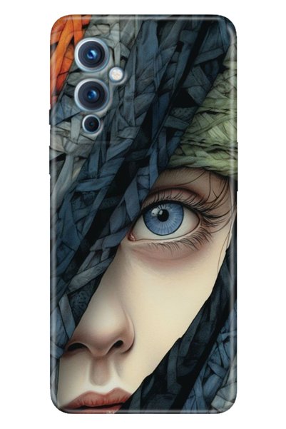casetube حافظة Oneplus 9 مصنوعة من السيليكون الملون من مادة TPU UV Silhouette