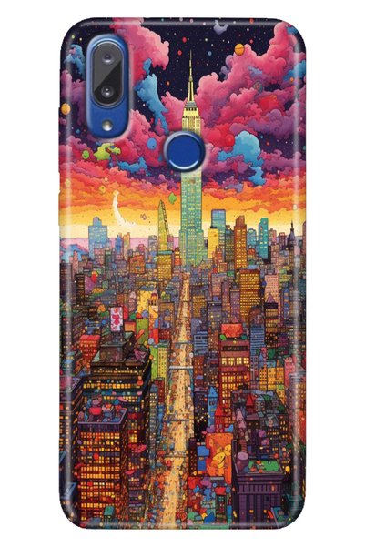 EGSTECH Vestel Venus E5 Case Printed Pattern HD Vestel E5 Silicone Retro New ...