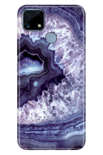 EGSTECH Realme C25 Case Patterned Silicone Colorful Phone Case Diamond