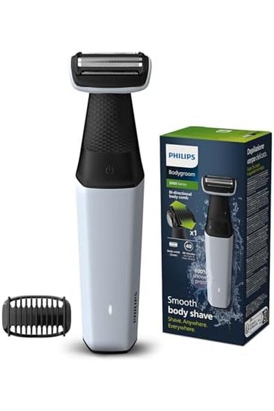 Philips Men's Body Hair Trimmer by Philips, Sensitive Skin, Waterproof - Model BG3007