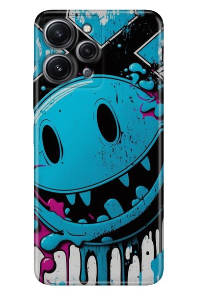 EGSTECH Xiaomi Redmi 12 Case Colorful Patterned Print Silicone Uv Vintage Wall