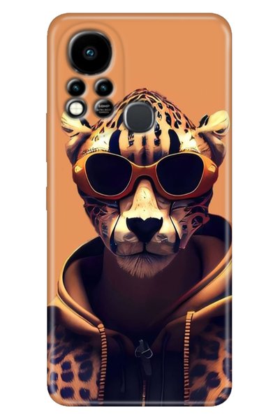 EGSTECH Infinix Hot 11S Compatible Case Colorful Tpu Silicone Tiger