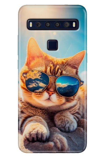 EGSTECH Tcl 10L Case Printed 6.53&Quot; Silicone Colorful Illustrated Back Co...