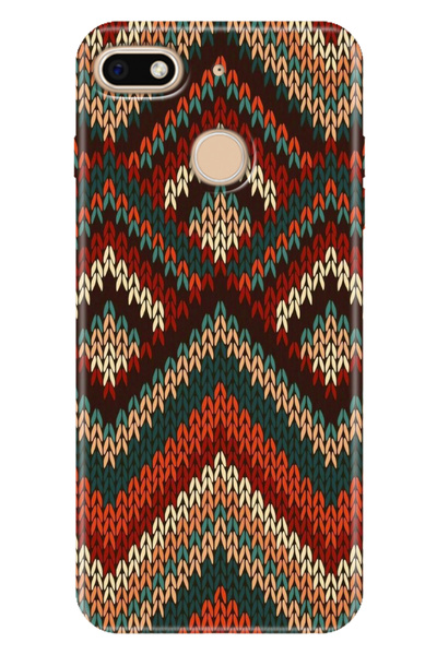 casetube جراب General Mobile GM 8 Go منقوش من السيليكون الملون TPU UV Zigzag