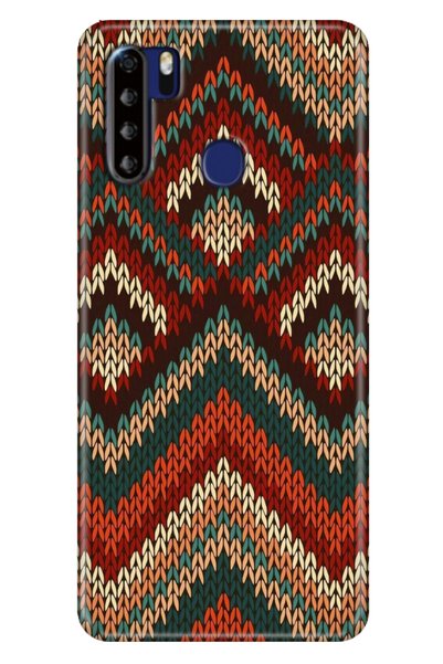 casetube غطاء حماية منقوش من Reeder P13 Blue Max مطبوع عليه نقش متعرج بالأشعة...