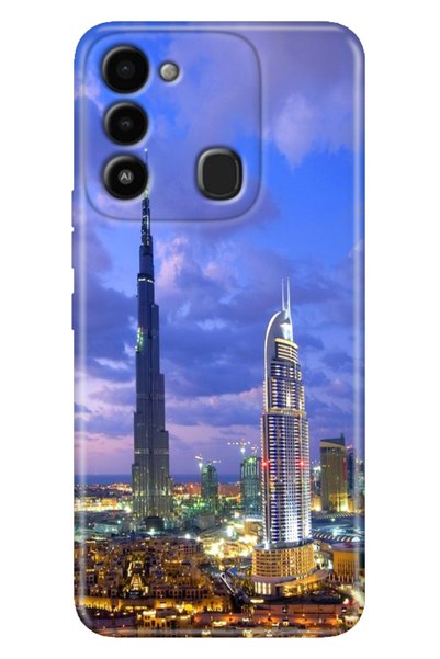 EGSTECH Tecno Spark 8C Case Colorful Themed Patterned Tpu Tecno 8C Silicone D...