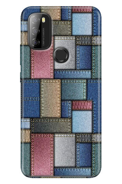 casetube Reeder P13 Blue Max 2021 Case Rubber Print Silicone Cover Jean Pattern