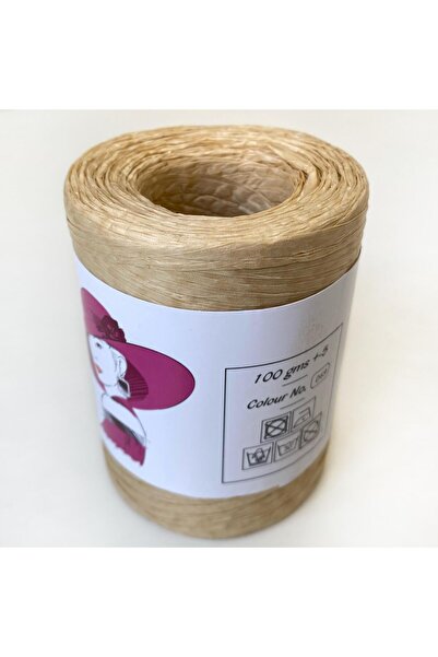 yumakça Nas Yumuşak Doğal Rafya-Raffia İplik | Çanta ve Supla İpliği D69
