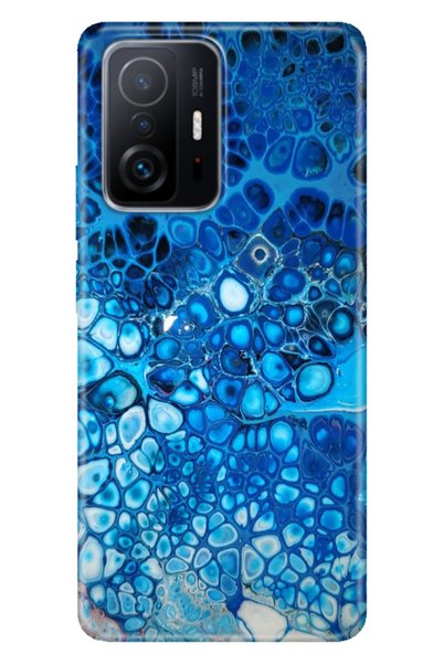 casetube حافظة Xiaomi Mi 11T - 11T Pro مصنوعة من السيليكون TPU ذات اللون الأز...