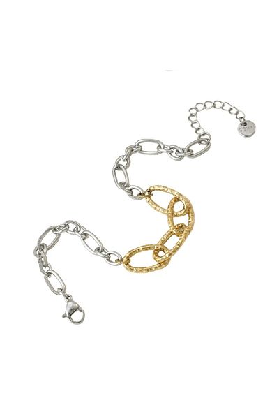 SIC MODA Bratara Bicolora Inox Sic Moda 6068